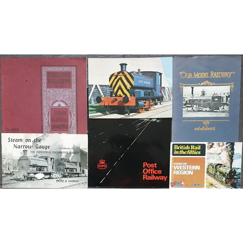 134 - Railway. Books & Magazines. Six softback railway publications, including a GPO booklet on the Post O... 