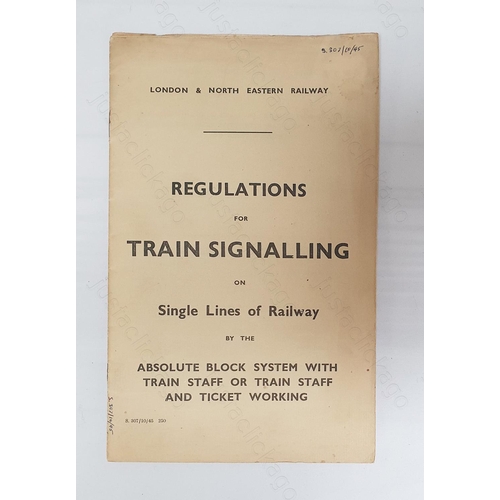 145 - Railway. An L.N.E.R. notice. 