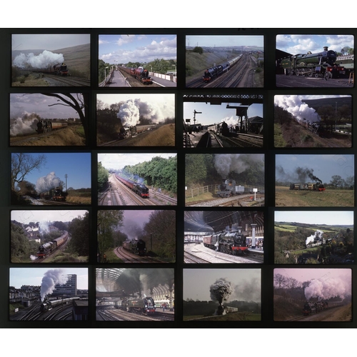 252 - Railway. Heritage Railways. A good collection of approx. 400 x 35mm, colour slides, on mixed film st... 