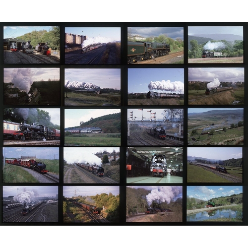 253 - Railway. Heritage Railways. A good collection of approx. 400 x 35mm, colour slides, on mixed film st... 