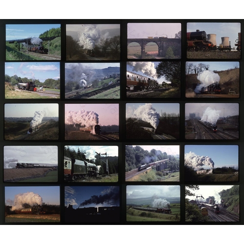 256 - Railway. Heritage Railways. A good collection of approx. 660 x 35mm, colour slides, on mixed film st... 
