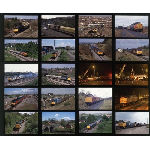 257 - Railway. Modern Traction. A collection of approx. 324 x 35mm, colour slides, on Fuji film stock. The... 