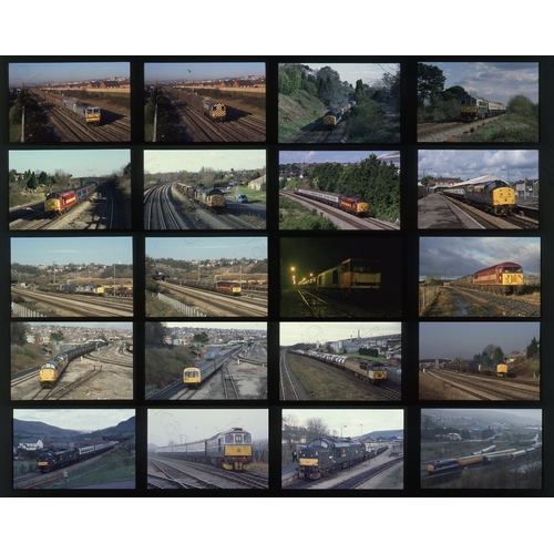 260 - Railway. Modern Traction. A collection of approx. 320 x 35mm, colour slides, on Agfachrome film stoc... 