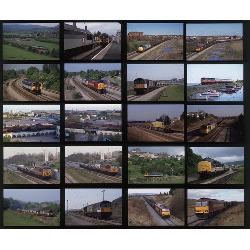 261 - Railway. Modern Traction. A collection of approx. 326 x 35mm, colour slides, on Fuji film stock. The... 