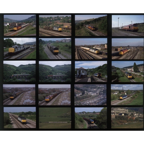 265 - Railway. Modern Traction. A collection of approx. 343 x 35mm, colour slides, on Fuji film stock. The... 