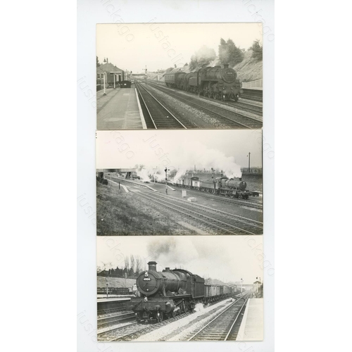 268 - Railway. Infrastructure. Part of the John M.C. Healy collection. This selection of approx. 85, black... 