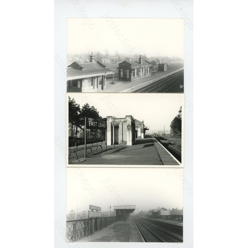 268 - Railway. Infrastructure. Part of the John M.C. Healy collection. This selection of approx. 85, black... 