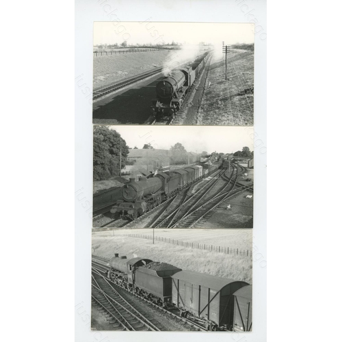 268 - Railway. Infrastructure. Part of the John M.C. Healy collection. This selection of approx. 85, black... 