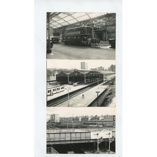 269 - Railway. B.R. Steam. Part of the John Healy Collection. This selection of approx. 78, black and whit... 
