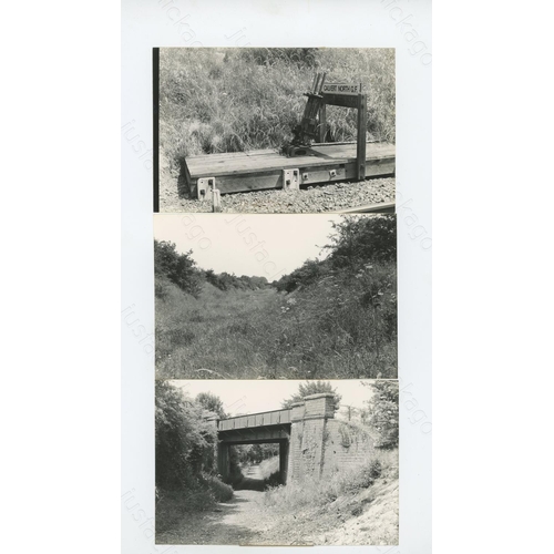 269 - Railway. B.R. Steam. Part of the John Healy Collection. This selection of approx. 78, black and whit... 