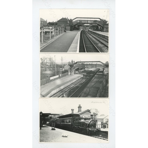 270 - Railway. Infrastructure and GCR locomotives. Part of the John M.C. Healy Collection.  This selection... 