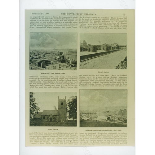 271 - Railway. Infrastructure. From the collection of John M.C. Healy. This selection of approx. 100, 10