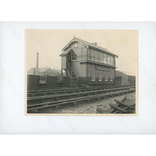272 - Railway. Infrastructure. Part of the archive of John M.C. Healy. This selection of approx. 144 x 8.5... 