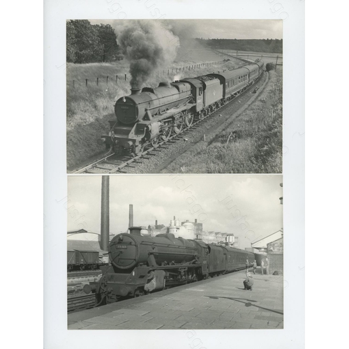 274 - Railway. B.R. Steam. Part of the John M.C. Healy Collection. This selection features B.R. Steam loco... 