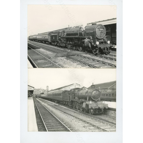 274 - Railway. B.R. Steam. Part of the John M.C. Healy Collection. This selection features B.R. Steam loco... 