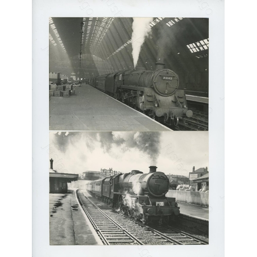 274 - Railway. B.R. Steam. Part of the John M.C. Healy Collection. This selection features B.R. Steam loco... 
