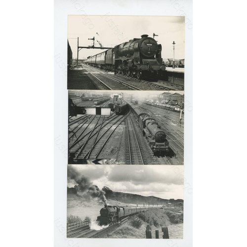 276 - Railway. B.R. Steam. Part of the John M.C. Healy Collection. This selection features L.M.S. 
