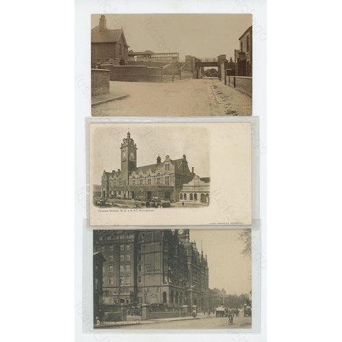 279 - Railway. Postcards and Railway Tickets. This is the last lot in the John M.C. Healy Collection. Ther... 