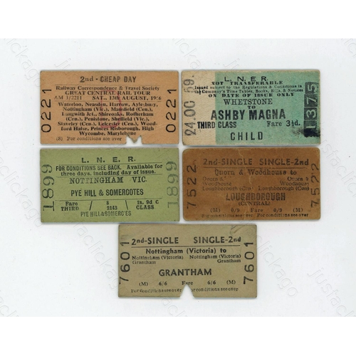 279 - Railway. Postcards and Railway Tickets. This is the last lot in the John M.C. Healy Collection. Ther... 