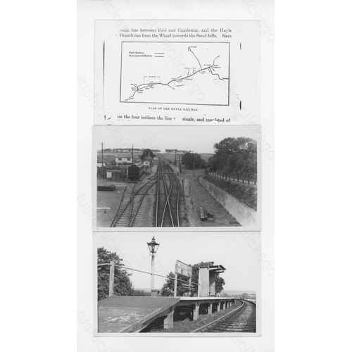 281 - Railway. G.W.R. Locomotives & Stations. This selection includes approx. 100, black and white, postca... 