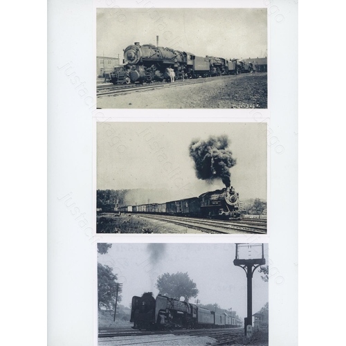 297 - Railway. Overseas Traction - U.S.A. A large collection of approx. 800, black and white, with a few c... 
