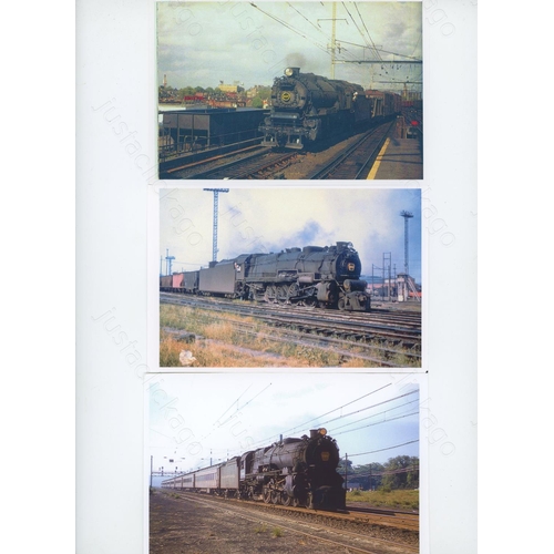 297 - Railway. Overseas Traction - U.S.A. A large collection of approx. 800, black and white, with a few c... 