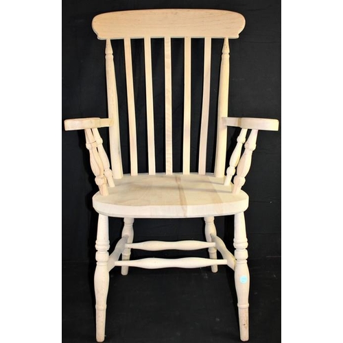 138 - HIGH BACK KITCHEN ARM CHAIR