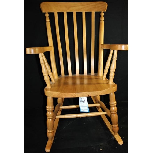 139 - BEECH ROCKING CHAIR