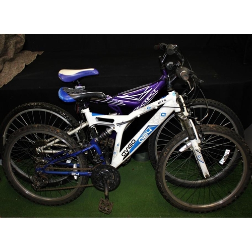 14 - 2 FULL SUSPENSION BIKES - UNIVERSAL Y-KIKI & CTV160