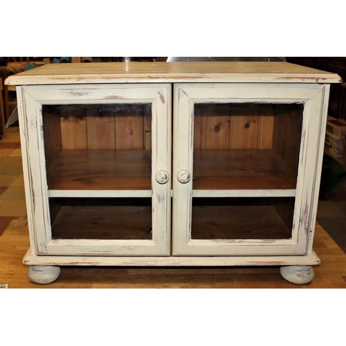 280 - PAINTED TV STAND/CABINET