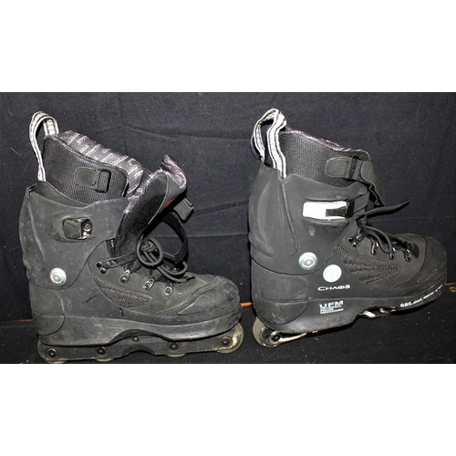 300 - @PAIR CHAOS IN-LINE SKATES WITH SAS SYSTEM (SIZE 8)