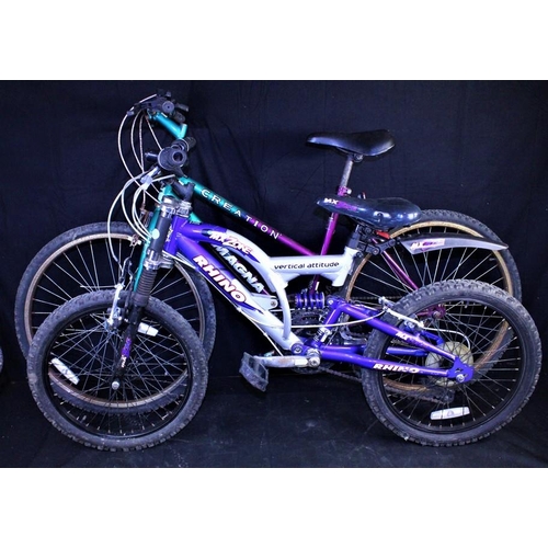 MAGNA CREATION BIKE RHINO MXZONE FULL SUSPENSION BIKE