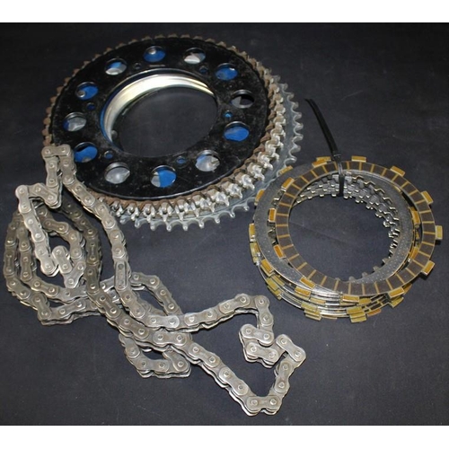 65 - MOTORCYCLE SPROCKETS & CHAIN