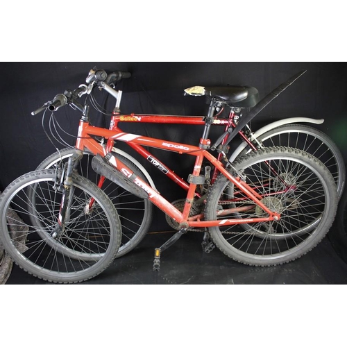 77 - @APOLLO SLANT 18 SPEED MOUNTAIN BIKE & BALLARD 120X 21 SPEED BIKE