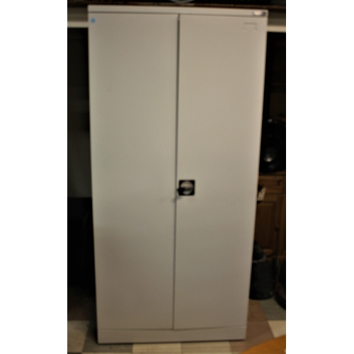 330 - LARGE FILING CABINET WITH 4 ADJUSTABLE SHELVES