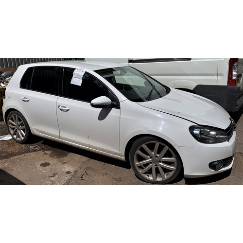 150 - V1.  VW GOLF GT TDi 140 - REGISTRATION NUMBER SA60 YAX, 1968CC, 
WHITE, DIESEL, 5 DOOR HATCHBACK, 
1... 