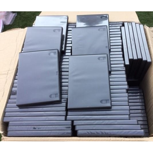 74 - BOX 150 NEW DVD CASES