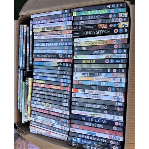 79 - BOX 145 VARIOUS DVDs