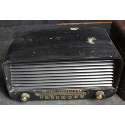 156 - 2 BAKELITE RADIOS (NEED RE-WIRING): PHILCO TRANSITION & RCA VICTOR