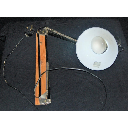 204 - 2 ADJUSTABLE LAMPS & MAGNIFIER LAMP