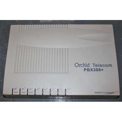 236 - ORCHID TELECOM PBX308+ TELEPHONE SYSTEM WITH 6 LINK 721 TELEPHONES