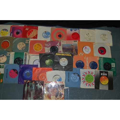 36 - QUANTITY 45rpm/SINGLE RECORDS