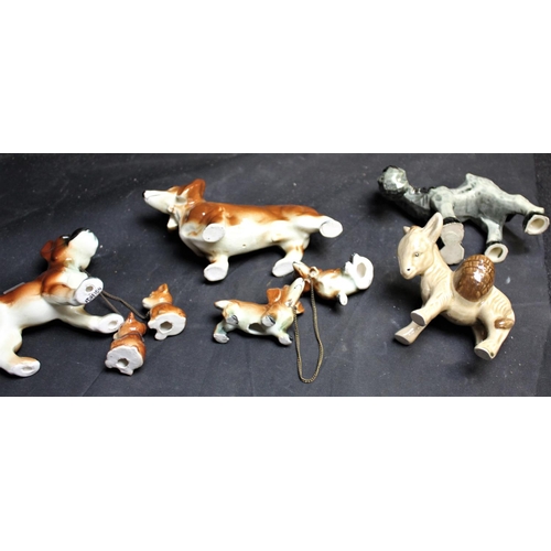 74 - VARIOUS ANIMAL ORNAMENTS