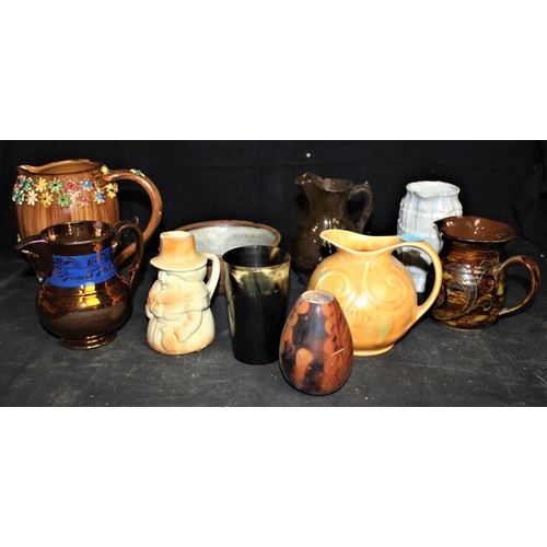 76 - VARIOUS ITEMS: JUGS, BOWL ETC