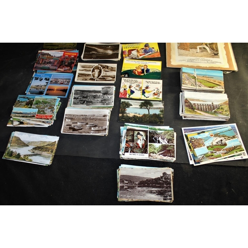 9 - QUANTITY POSTCARDS, 4 POSTAPRINTS, PACK PEANUTS PLAYING CARDS