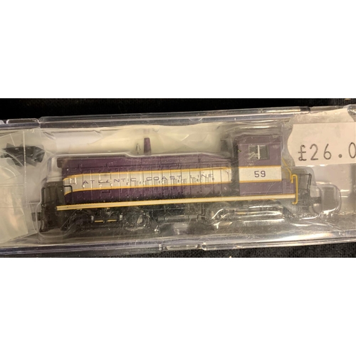 17 - 3 N GAUGE CONTINENTAL LOCOS - BOXED (ALL TESTED OK)