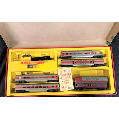 44 - TRIANG 00 GAUGE PART SET  (BOX DAMAGED)