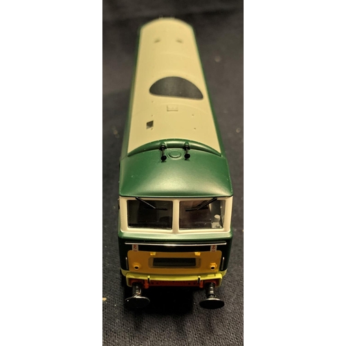 206 - HELJAN 00 GAUGE CLASS 35 D7100 BR GREEN DMU - BOXED (TESTED)