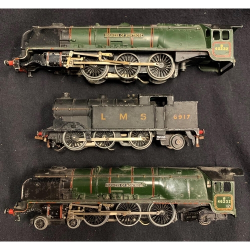 210 - 3 KIT BUILT 00 GAUGE GWR PANNIERS - ALL UNBOXED (ALL TESTED OK), 4 x 3 RAIL HORNBY DUBLO LOCOS: 2 DU... 