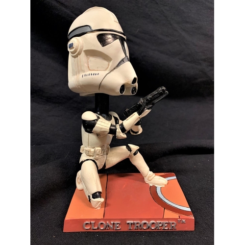 298 - STAR WARS CARDS INC CHARACTERS 'CLONE TROOPER' & STAR WARS EPISODE 1, ACTION FLEET, MINI SCENES #1 S... 